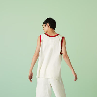 Interlocking G 1921 print cotton top - Lux Studios
