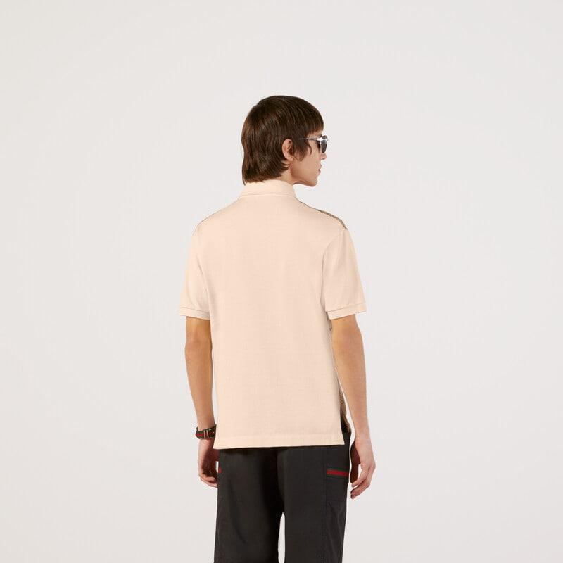 Jumbo GG cotton silk jacquard polo – the maxi version of the logo was first introduced in the Aria collection on – LUX VERSE Luxury Designer Fashion Outlet