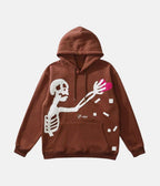 Leave Hoodie – material: Premium Cotton & Polyester Design: High Quality Print Fit type – LUX VERSE Luxury Designer Fashion Outlet