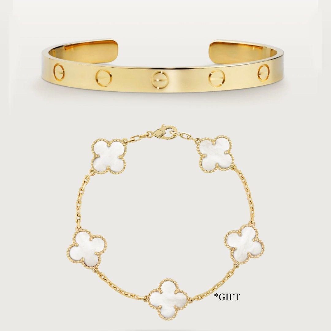 Love Bracelet - Gift Alhambra Bracelet – what's Included – LUX VERSE Luxury Designer Fashion Outlet