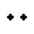 Magic Alhambra Earrings Black – magic Alhambra® jewelery creations created in 2006 present a joyous dance of – LUX VERSE Luxury Designer Fashion Outlet