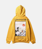 Nature Hoodie – material: Premium Cotton Design: Drawstring hood, pouch pocket, printed – LUX VERSE Luxury Designer Fashion Outlet