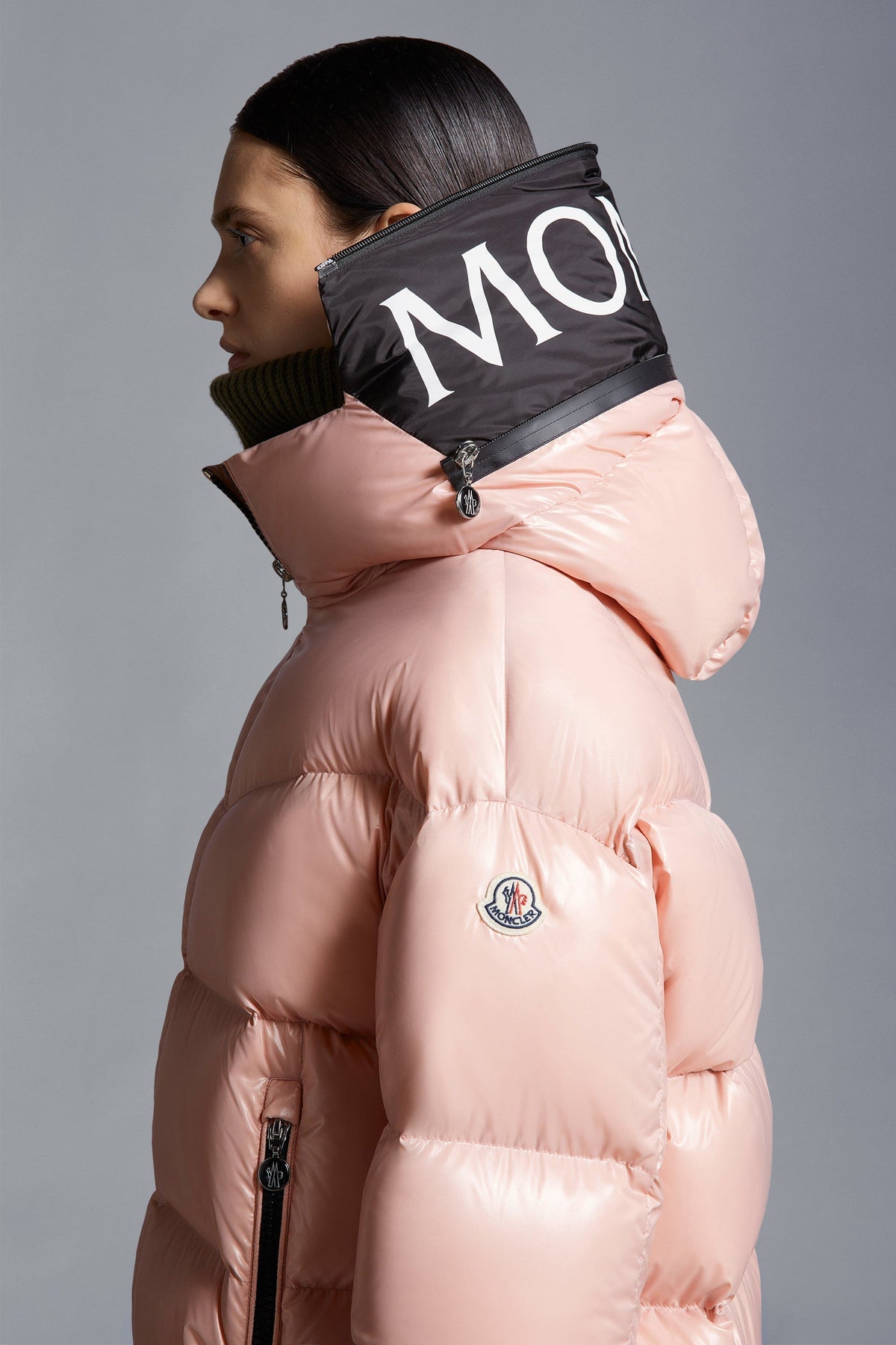 Huppe Short Down Jacket – the model is wearing a size S and is 178 cm tall Unmistakably, the Huppe – LUX VERSE Luxury Designer Fashion Outlet