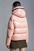 Huppe Short Down Jacket – bold volumes and logo lettering characterise the Huppe short down jacket from the – LUX VERSE Luxury Designer Fashion Outlet
