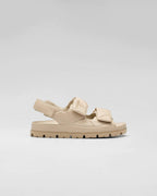 Padded nappa leather sandals – the nappa leather upper characterized by the quilted texture is accented by the – LUX VERSE Luxury Designer Fashion Outlet