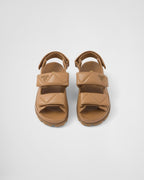Padded nappa leather sandals – masculine lines with sporty allure are redesigned to create original, contemporary – LUX VERSE Luxury Designer Fashion Outlet
