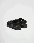 Padded nappa leather sandals – the nappa leather upper characterized by the quilted texture is accented by the – LUX VERSE Luxury Designer Fashion Outlet