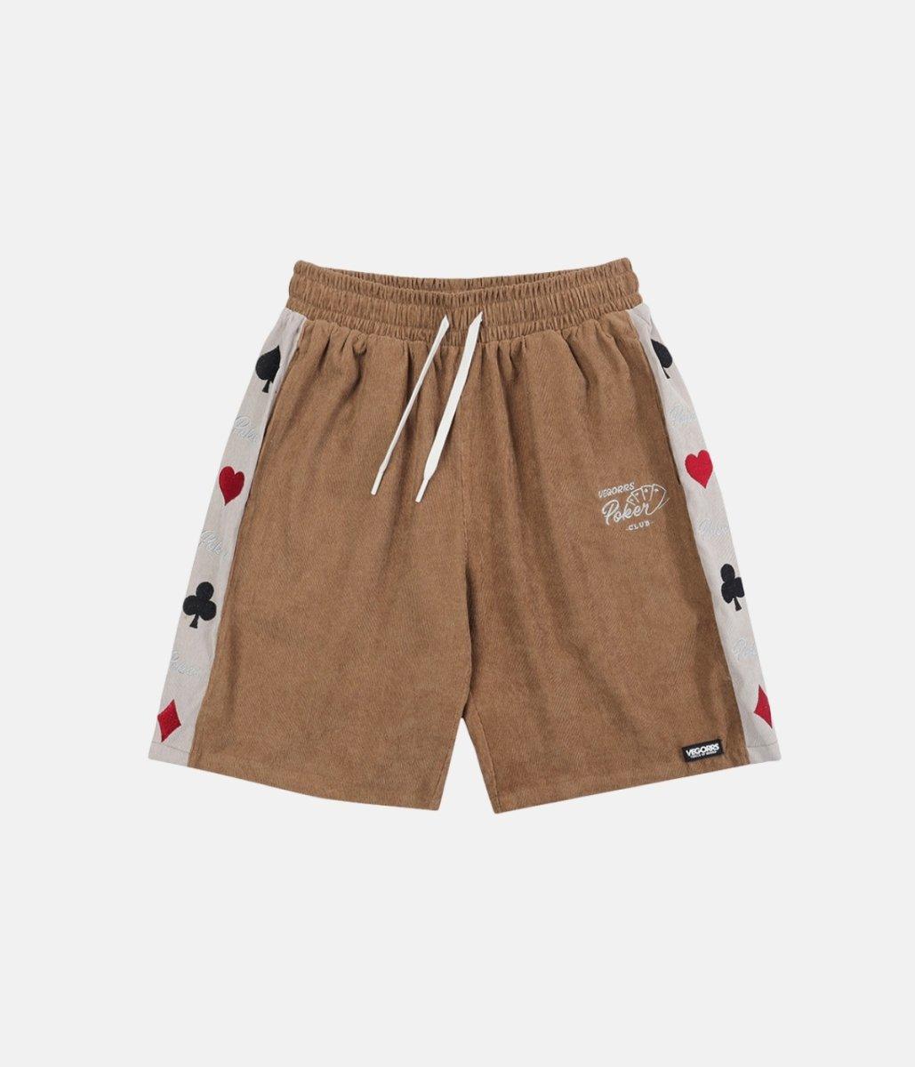 Poker Shorts – material: Premium Cotton & Polyester Design: High Quality Print Fit type – LUX VERSE Luxury Designer Fashion Outlet