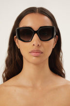 Black butterfly shape sunglasses – of silhouettes and colors: from the refined CinŽma styles to square – LUX VERSE Luxury Designer Fashion Outlet