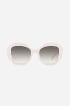 Hexagonal white sunglasses – of silhouettes and colors: from the refined CinŽma styles to square – LUX VERSE Luxury Designer Fashion Outlet