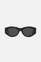 PR20ZS black bold oval sunglasses – of silhouettes and colors: from the refined CinŽma styles to square – LUX VERSE Luxury Designer Fashion Outlet