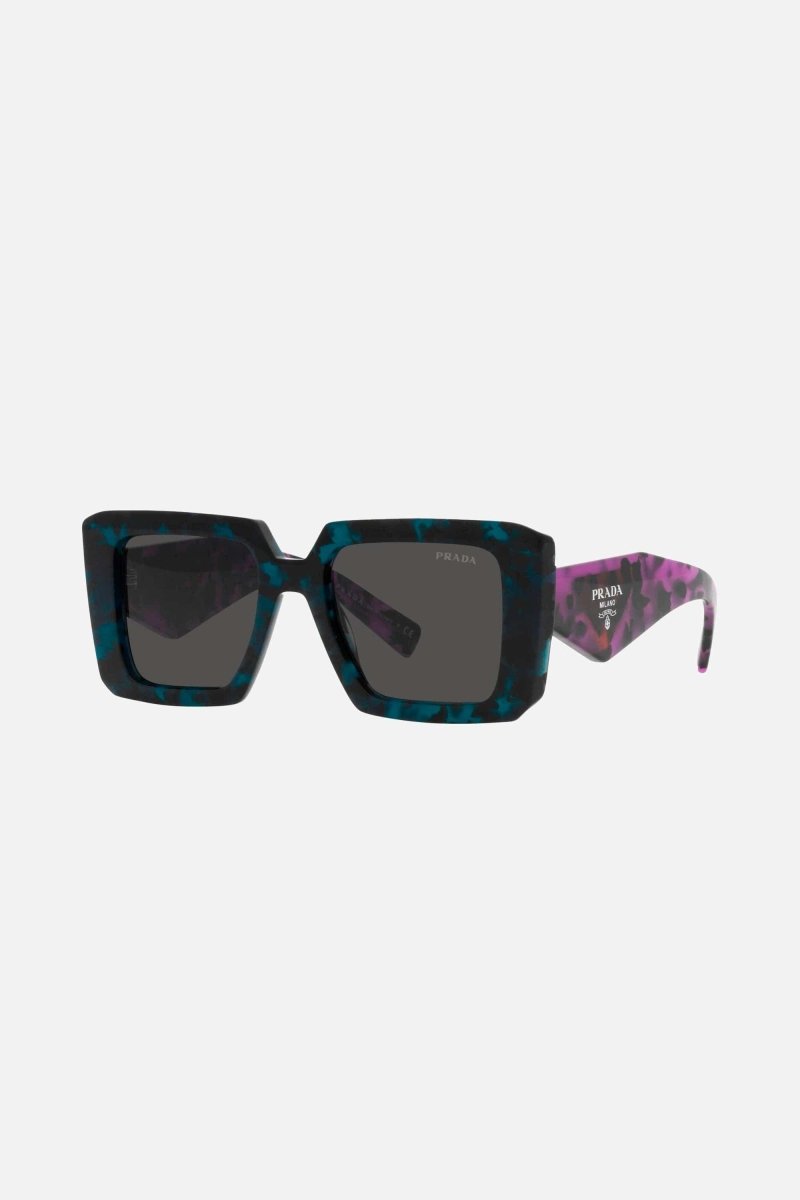 Squared colored sunglasses featuring the signature logo triangle – sunglasses for women include a wide range of silhouettes and colors – LUX VERSE Luxury Designer Fashion Outlet