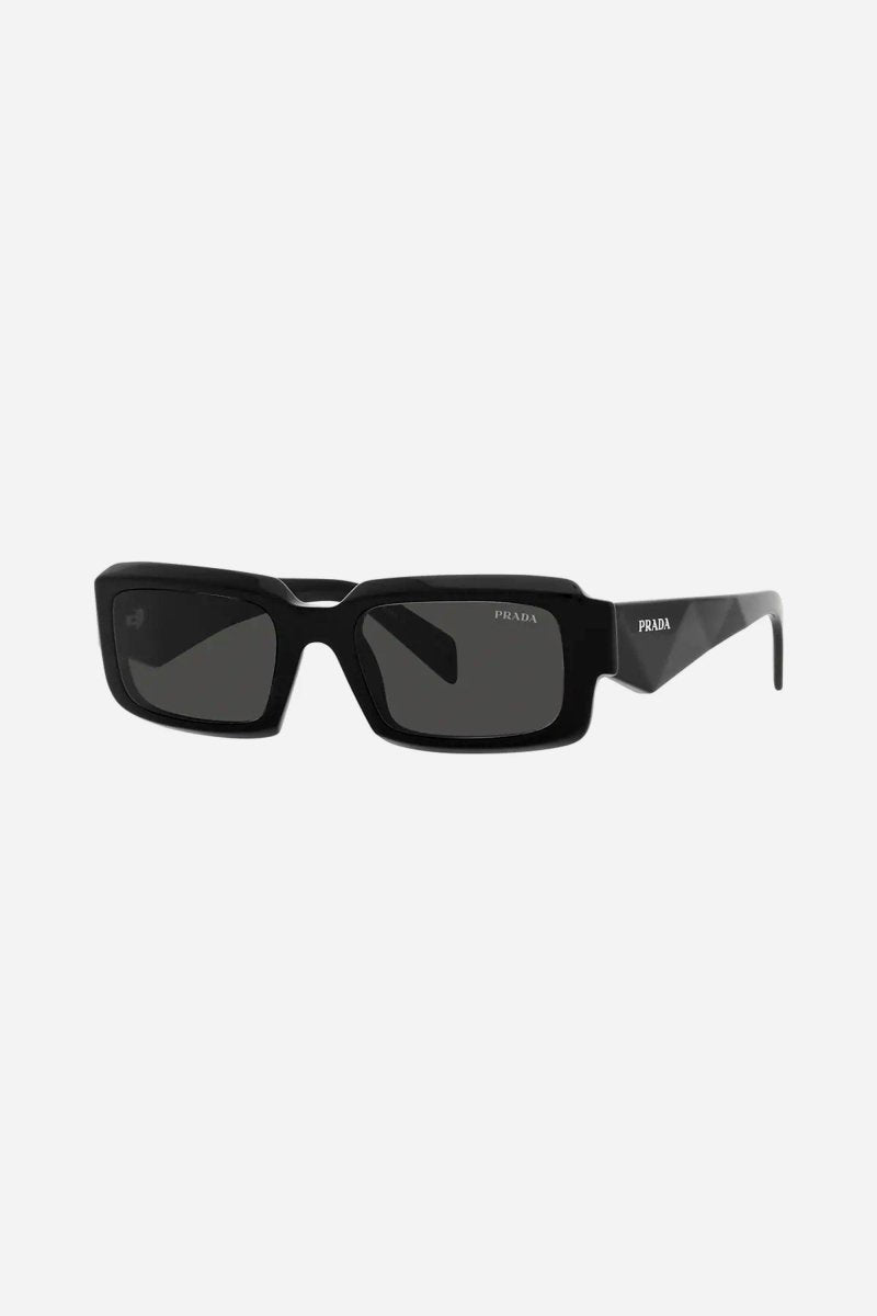 Squared PR 27ZS black sunglasses – sunglasses for women include a wide range of silhouettes and colors – LUX VERSE Luxury Designer Fashion Outlet
