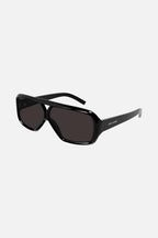 Acetate pilot black sunglasses – distinctive and empowering, this new mask combines vintage – LUX VERSE Luxury Designer Fashion Outlet