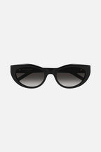 Almond black sunglasses – tHE STYLE IS CHARACTERIZED BY THE ICONIC YSL MONOGRAM LOGO ON THE HINGE AS PRECIOUS – LUX VERSE Luxury Designer Fashion Outlet