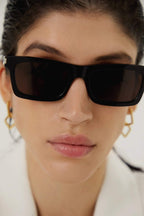 Angular UNISEX sunglasses – sunglasses featuring iconic corner angle in the end piece – LUX VERSE Luxury Designer Fashion Outlet