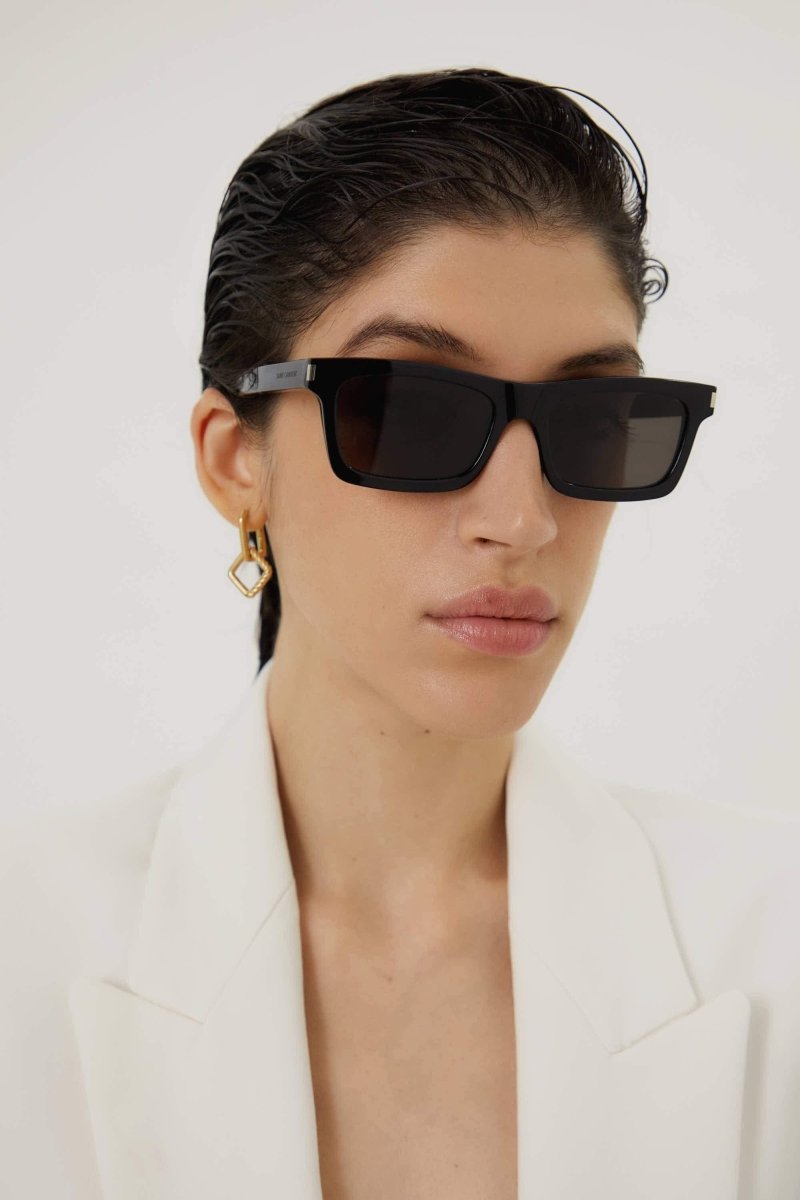Angular UNISEX sunglasses – full rectangular UNISEX acetate sunglasses featuring iconic corner angle – LUX VERSE Luxury Designer Fashion Outlet