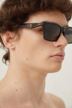 Black rectangular shape sunglasses – the style is available in the iconic Monogram color palette – LUX VERSE Luxury Designer Fashion Outlet