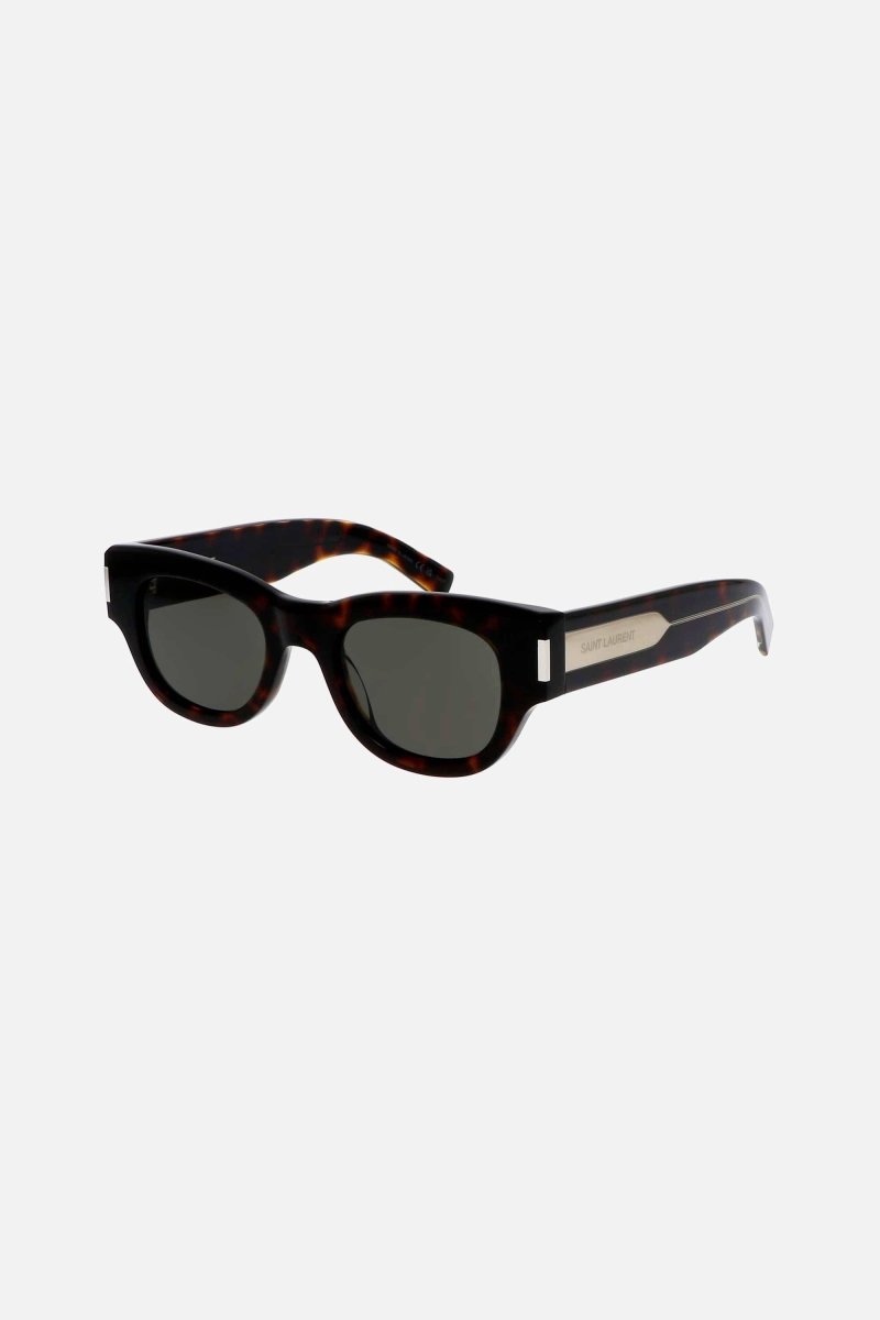 Bold almond havana sunglasses – a SQUARED AND SHARP SHAPE IN THE NEW INNOVATIVE KEY CONCEPT OF THE SEASON, NAKED – LUX VERSE Luxury Designer Fashion Outlet