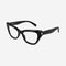 Saint Laurent cat eye angular black frame