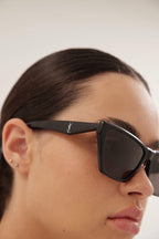 Cat eye black sunglasses – the style is available in the iconic Monogram color palette – LUX VERSE Luxury Designer Fashion Outlet