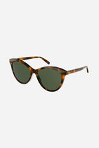 Cat-eye havana sunglasses – nEW ESSENTIAL LINE, CHARACTERIZED BY A FULL ACETATE CONSTRUCTION AND THE SAINT – LUX VERSE Luxury Designer Fashion Outlet