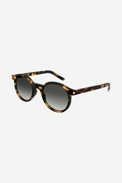 Saint Laurent circular havana sunglasses - Lux Studios