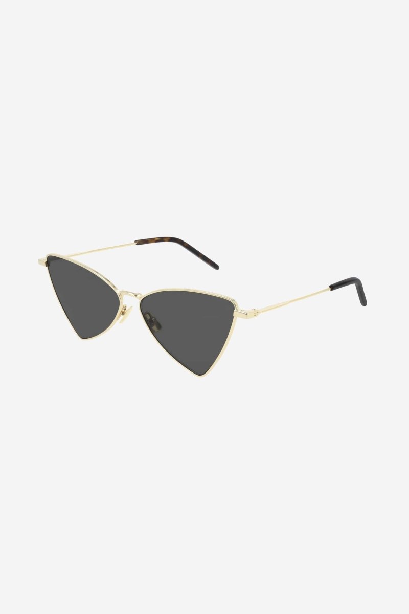 Gold cat-eye sunglasses – grey lenses and gold front – LUX VERSE Luxury Designer Fashion Outlet