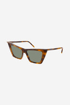 Iconic sharp cat-eye havana sunglasses – the best seller and iconic cata-eye style in classic black featuring – LUX VERSE Luxury Designer Fashion Outlet