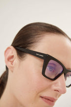 Mica black blue light frame – the double benefit of the product comes from the union of distinctive models – LUX VERSE Luxury Designer Fashion Outlet