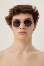 Panthos crystal sunglasses – the style SL 521 from Men's Spring 22 Fashion Show reintepreted in a new – LUX VERSE Luxury Designer Fashion Outlet