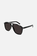 Pilot black sunglasses – aN OVERSIZED ACETATE PILOT DISTINGUISHED BY ICONIC CORNER ANGLE – LUX VERSE Luxury Designer Fashion Outlet