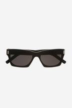 Rectangular sharp black sunglasses – masculine rectangular sharp black sunglasses featuring iconic corner – LUX VERSE Luxury Designer Fashion Outlet