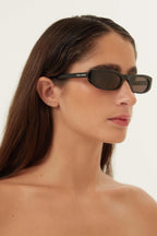 SL 557 SHADE black sunglasses – hailey Bieber's favourite shades – LUX VERSE Luxury Designer Fashion Outlet
