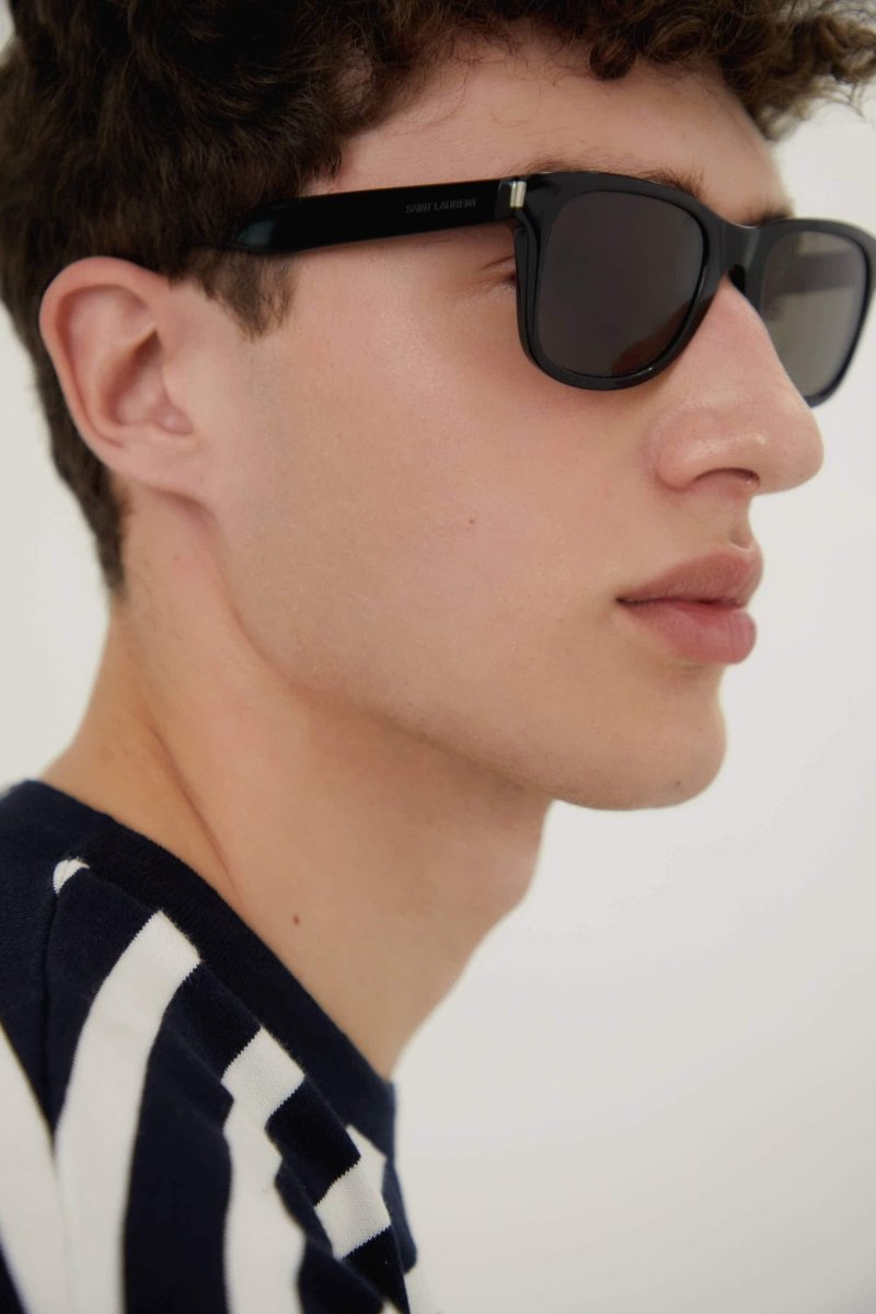 SL51 UNISEX black sunglasses – the signature code for the eyewer collection – LUX VERSE Luxury Designer Fashion Outlet