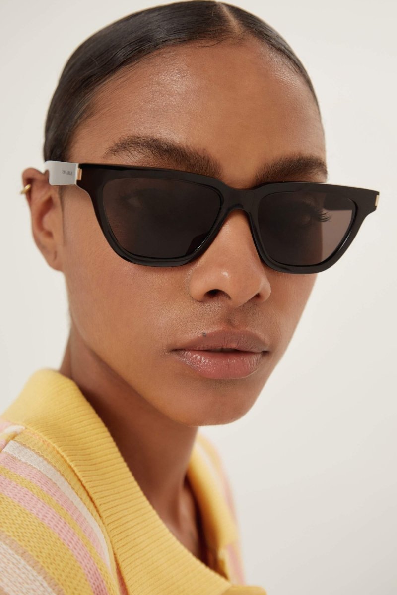 SULPICE angular cat-eye UNISEX sunglasses – cat eye acetate UNISEX sunglasses featuring iconic corner the corner angle – LUX VERSE Luxury Designer Fashion Outlet