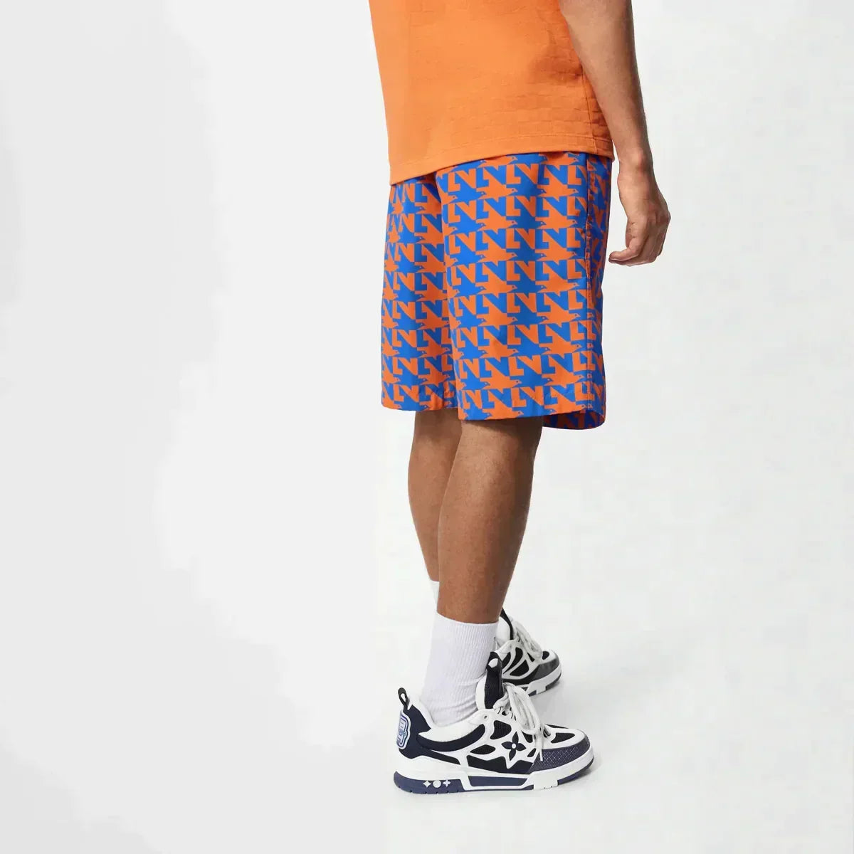 Signature Board Swimshorts – pared-down tailoring, with an elasticated waist and a single welt pocket at the – LUX VERSE Luxury Designer Fashion Outlet