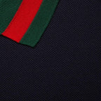 Stretch cotton piquet polo – fabric: 94% Cotton, 6% Elastane – LUX VERSE Luxury Designer Fashion Outlet