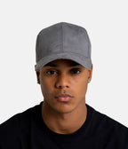 Suede Cap | Gray – outline: 52 cm - 62 cm Size: Adjustable / One Size Add more headwear items and save – LUX VERSE Luxury Designer Fashion Outlet