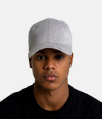 Suede Cap | Light Gray – outline: 52 cm - 62 cm Size: Adjustable / One Size Add more headwear items and save – LUX VERSE Luxury Designer Fashion Outlet