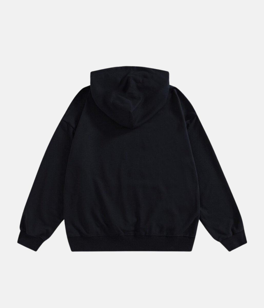 Unreal Hoodie – sIZING INFO SIZE (cm) Bust Shoulder Length Sleeve M 120 61 70 54.5 L 124 62 72 55 XL – LUX VERSE Luxury Designer Fashion Outlet