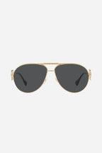 Caravan sunglasses with gold details – is distinguished by its strength of character, innovative use of new, – LUX VERSE Luxury Designer Fashion Outlet