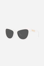 Cat eye white sunglasses – designed line of distinctive eyewear available in unisex designs for those who – LUX VERSE Luxury Designer Fashion Outlet