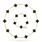 Vintage Alhambra Necklace + ONE FREE BRACELET – what's Included – LUX VERSE Luxury Designer Fashion Outlet