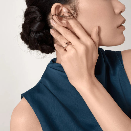 JUSTE RING 2.65MM ROSE GOLD