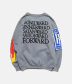 Ward Sweatshirt | Kids See Ghosts – sIZE (cm) Lenght Bust Shoulder Sleeve M 68 104 45 62 L 70 106 47 64 XL 72 108 49 66 – LUX VERSE Luxury Designer Fashion Outlet