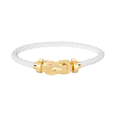 CHANCE LARGE 8 FIGURE BUCKLE NO DIAMOND BRACELET GOLD