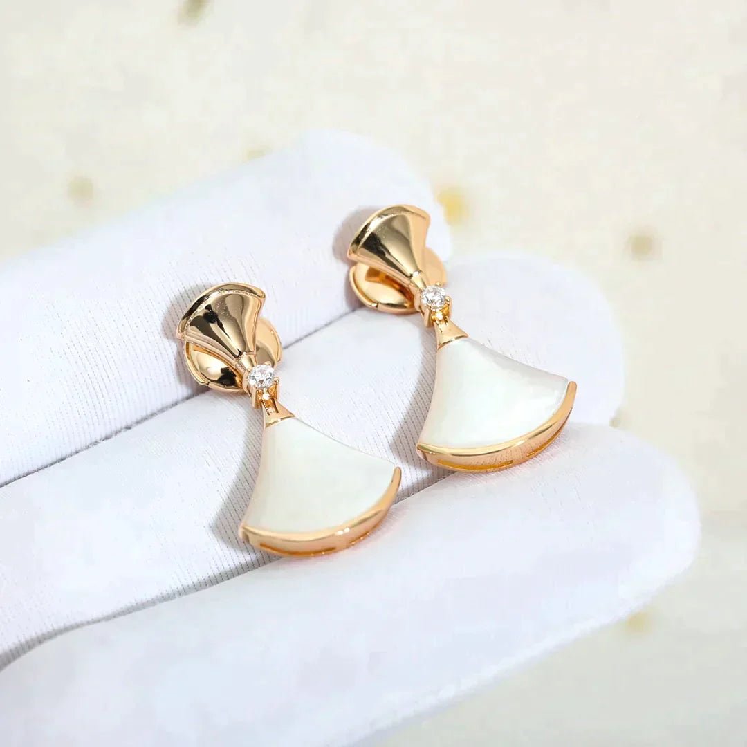 DREAM MOP ROSE GOLD EARRINGS