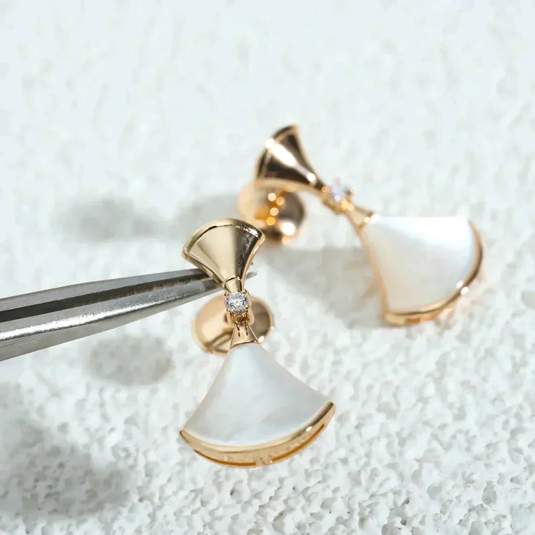 DREAM MOP ROSE GOLD EARRINGS