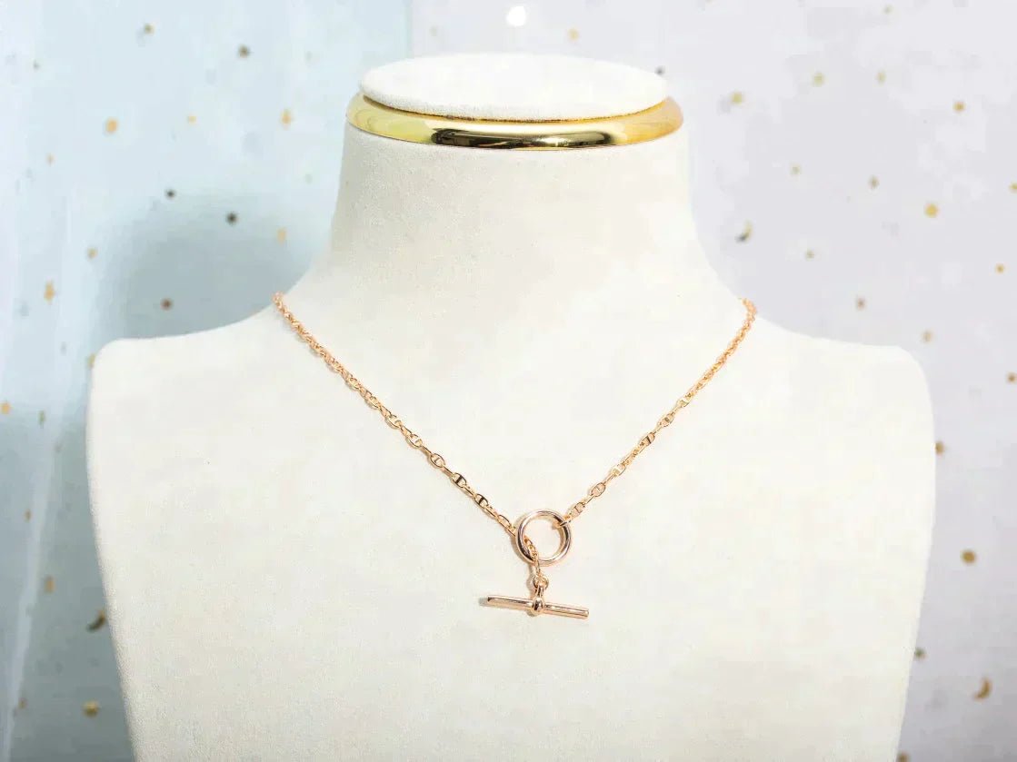 ECHAPEE NECKLACE ROSE GOLD